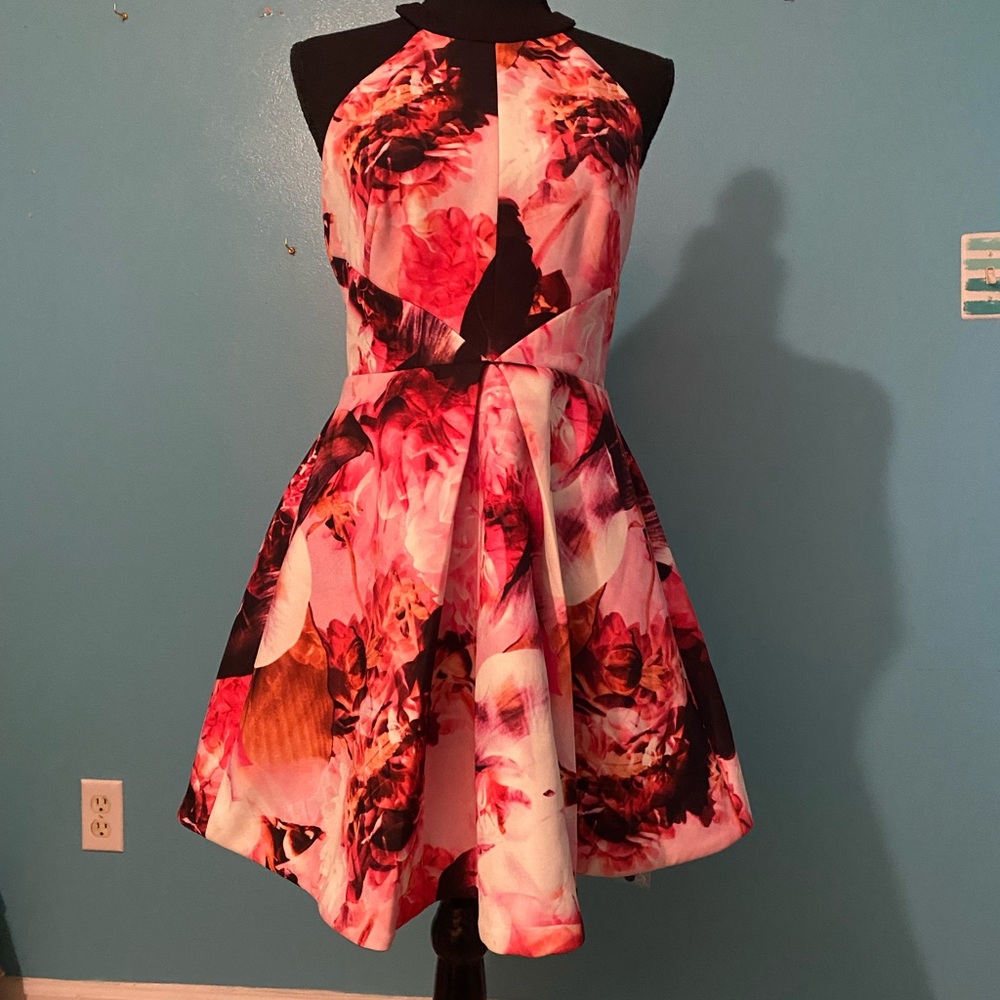 Screen Accurate Floral Halter Dress from Bella and the bulldogs - Picture 2 of 6